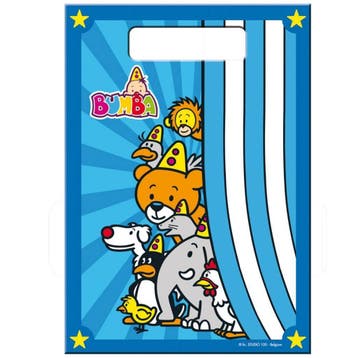 Bumba Uitdeelzakjes 23cm 8st, Verzenden