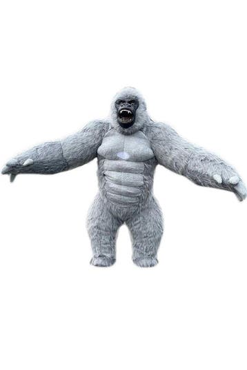 KIMU® Mega Opblaasbare Mascotte Gorilla Grijs 2 Meter King K, Kleding | Heren, Carnavalskleding en Feestkleding, Ophalen of Verzenden