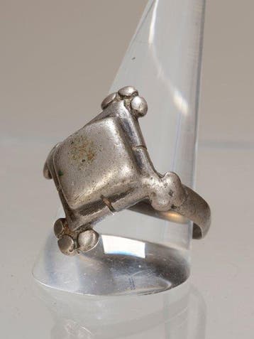 Bague – Fulani / Peulh – Afrique de lOuest – argent de