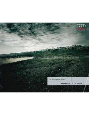 2008 AUDI Q7 BROCHURE DUITS, Nieuw