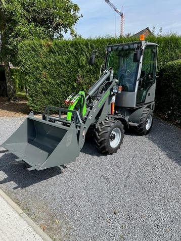WCM 100% elektrische kniklader, btw incl., papieren!, Verzenden, Wiellader of Shovel