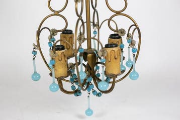 Plafondlamp - Venetiaanse hanglamp met 4 lichten –, Antiek en Kunst