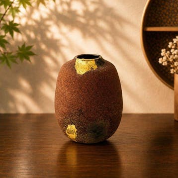Vaas - Keramiek, Goud - Japan - Kutani-porselein vaas met