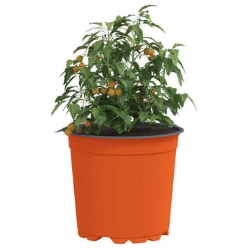 vidaXL Ronde Bloempot 100 st Terracotta Ø 15 x 13 cm, Verzenden