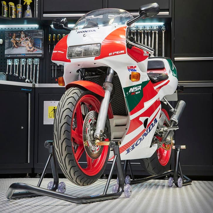 Datona Paddockstand Xtreme voorwiel - zwart - Datona, Motos, Accessoires | Autre, Enlèvement ou Envoi