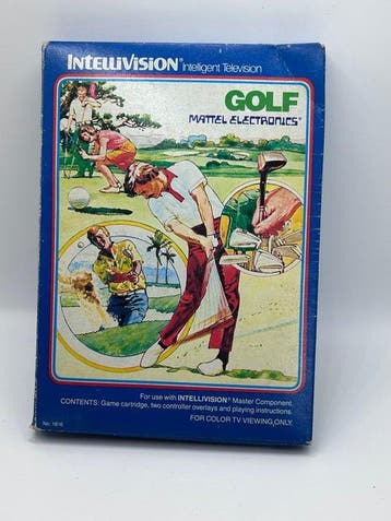 Mattel - Intellivision - Skiing; Astrosmash; Hockey; Tennis;, Nieuw