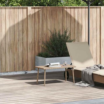 vidaXL Tuin salontafel rechthoekig 80x40x37 cm poly rattan, Tuin en Terras, Tuintafels, Verzenden, Nieuw