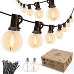 2dekans | Partizzle 15m Waterdicht Lichtsnoer Rond - 25 LED, Ophalen of Verzenden, Nieuw