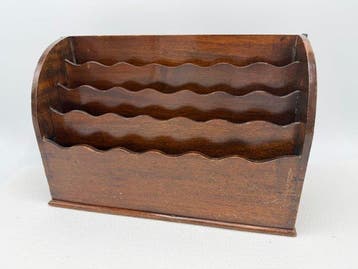 Ensemble de bureau - Brievenhouder - Bois, Antiek en Kunst