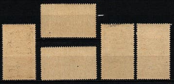 Royaume d’Italie 1946 - Corps polonais : timbres surimprimés