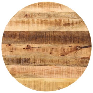 Tafelblad mangohout 90cm | 35% korting | Retour deal, 50 tot 100 cm, Verzenden, Rustiek, Rond