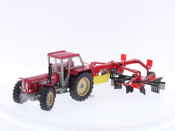 Schaal 1:32 Siku 3469 Schlüter Super 1250 VL + Siku 2451..., Hobby & Loisirs créatifs, Voitures miniatures | 1:32, Enlèvement ou Envoi