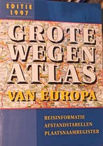 Grote Wegenatlas van Europa 9789039601389 Jacques Hermus, Verzenden, Jacques Hermus