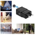 USB Oplader met Security Camera - 1080p HD Camcorder Motion, Verzenden, Nieuw