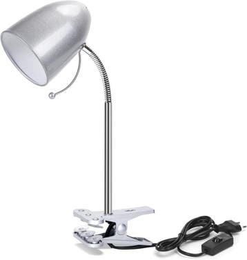 Tafellamp - Bureaulamp - Leeslamp - Zilver - Aigostar, Verzenden, Nieuw