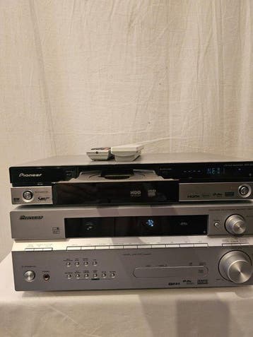Pioneer - DVR-555H + VSX-817 Hifi-set, Nieuw