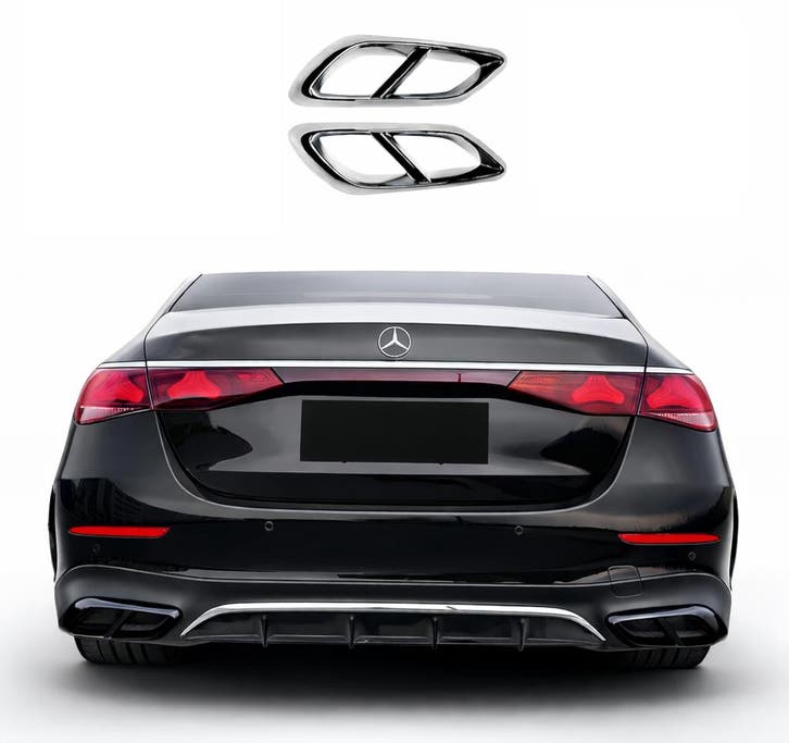 Uitlaatsierstuk cover set | Mercedes-Benz | E-klasse W214/S2, Auto-onderdelen, Uitlaatsystemen, Nieuw, Mercedes-Benz, Verzenden