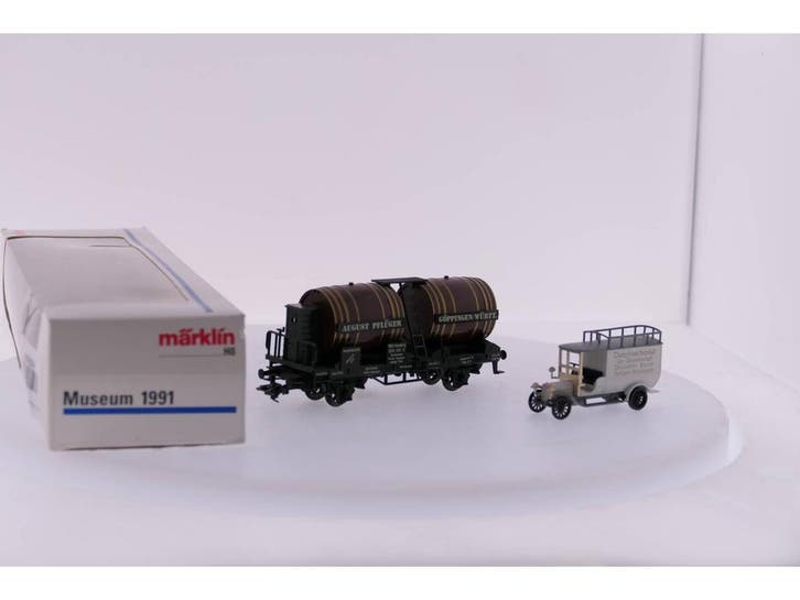 Schaal H0 Märklin 84791 Museum Wagen Set 1991 #3569 (1:87), Hobby en Vrije tijd, Modeltreinen | H0, Gebruikt, Märklin, Analoog
