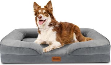 Hondenmand Orthopedisch - Hondenkussen - Hondenbed - Grijs -, Dieren en Toebehoren, Verzenden, Nieuw