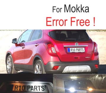 Kit 4 Ampoules Led Intérieur Pour Opel Mokka 12-, Verzenden