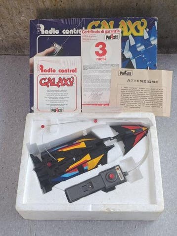 Polistil Galaxy RC Anni 80 Completo Scatola Originale