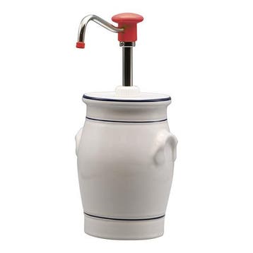 Sauzen dispenser keramische pot 30ml/2L | Ø15x33(h)cm, Verzenden, Nieuw in verpakking