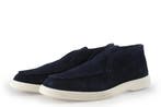 Manfield Enkellaarzen in maat 44 Blauw, Kleding | Heren, Schoenen, Manfield, Overige typen, Zo goed als nieuw, Verzenden