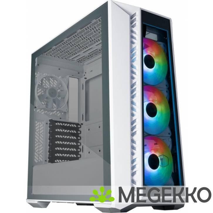 Cooler Master MasterBox 520 TG White ARGB, Computers en Software, Computerbehuizingen, Nieuw, Verzenden