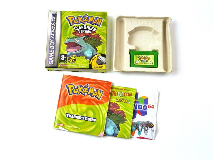 Pokemon Leaf Green [Gameboy Advance], Consoles de jeu & Jeux vidéo, Jeux | Nintendo Game Boy, Envoi