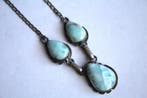 Zonder minimumprijs - Ketting met hanger Zilver - Larimar