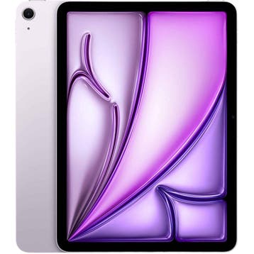 Apple iPad Air 13 M3 (2025) 128GB Paars met GARANTIE & ve..., Ophalen of Verzenden