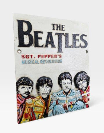 The Beatles - Panneau en fonte - 2020, Nieuw in verpakking