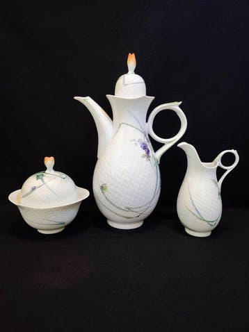 Meissen - Sabine Wachs - Koffiepot (3) - Kaffeekern 3-teilig