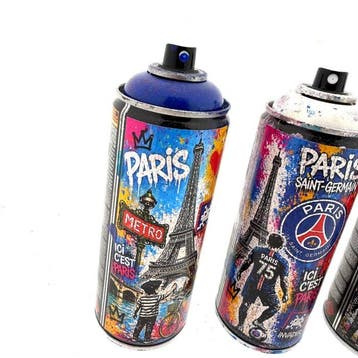 CopyCat26 - Paris Street Style / Set of 3 items (soccer psg,