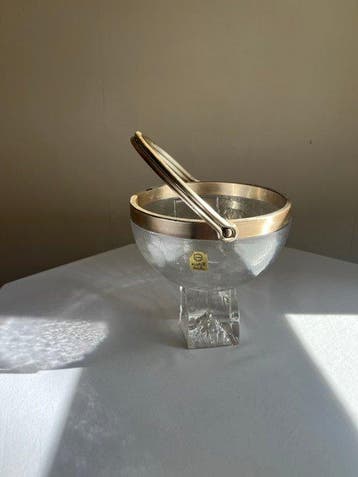 kristall krisla - marcello taddei - Ijsemmer - Glas, Messing
