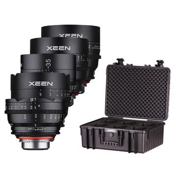 XEEN Cinema 6 Lenzen Set Bundel (Canon EF/Sony E) nr. 3484, Audio, Tv en Foto, Ophalen of Verzenden, Zo goed als nieuw