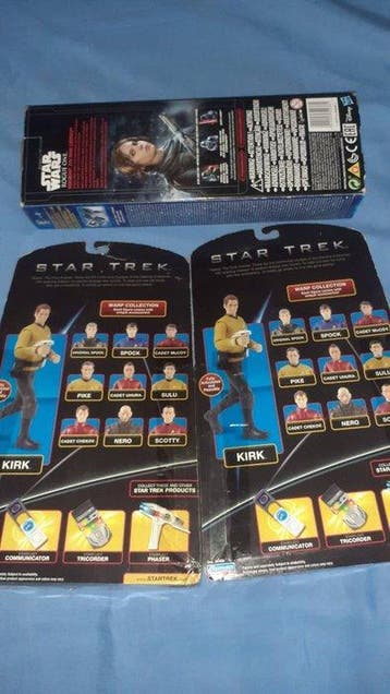 Playmates toys / Hasbro - Star Trek, Star Wars - LOTTO -, Collections