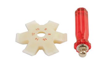 Universele tool voor het rechttrekken van radiatorvinnen., Ophalen of Verzenden, Nieuw, Maserati