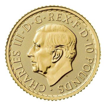 1/10 oz - Goud .999 - Britannia Random Years Goldmünze -