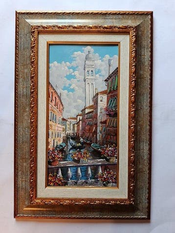 Ernesto Rispoli (1948) - Balconcino veneziano