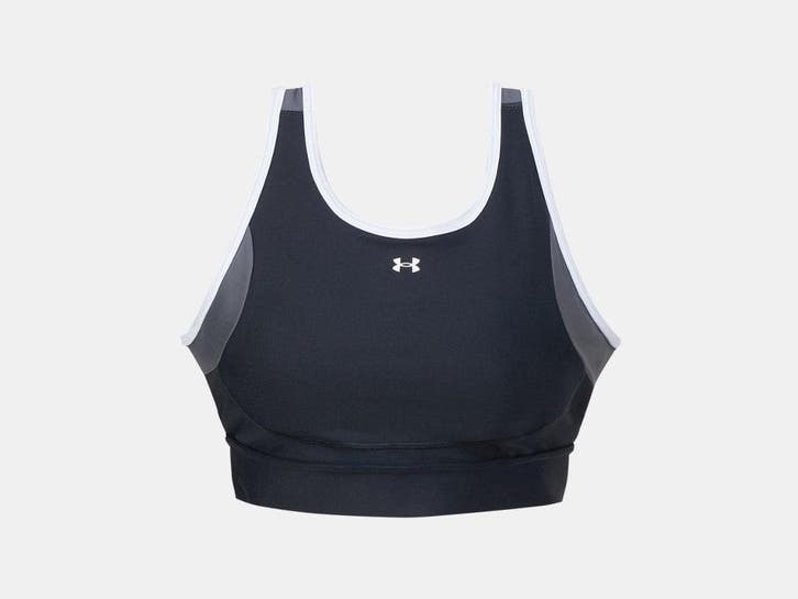 Under Armour Crossback Mid Open Back-Blk - Maat MD, Kleding | Dames, Sportkleding, Zwart, Nieuw, Maat 36 (S), Ophalen of Verzenden