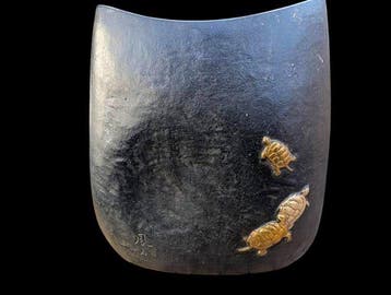 2e generatie Hzan Yamamoto bronzen vaas — Takaoka-stijl