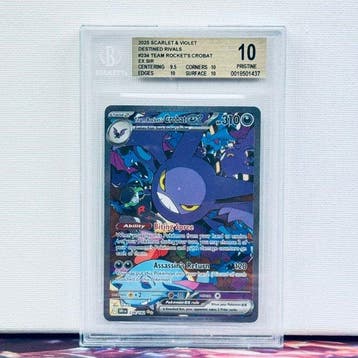 Pokémon Graded card - Team Rockets Crobat 234 - Pokémon -