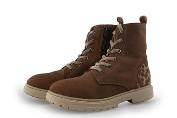 Milo & Mila Boots Meisjes in maat 35 Cognac, Verzenden, Schoenen