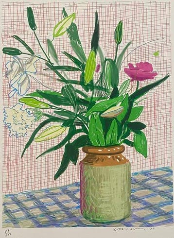 David Hockney (1937-2026) - A Bigger Book, Art Edition D,