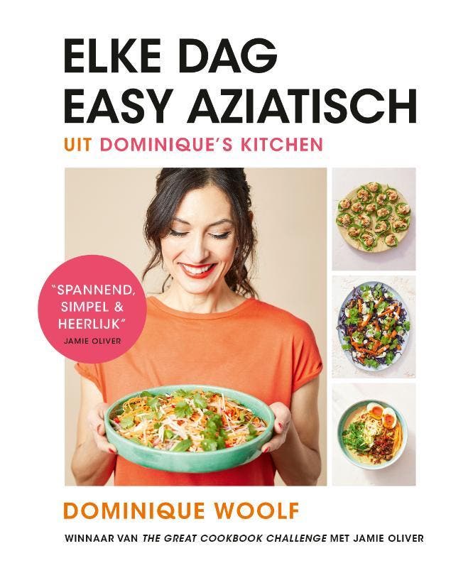 Elke dag easy Aziatisch uit Dominiques kitchen, Boeken, Kookboeken, Zo goed als nieuw, Verzenden