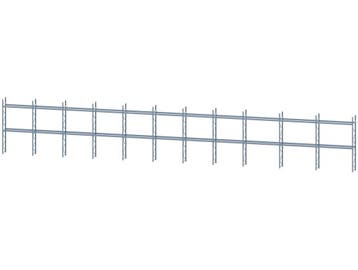Palletstelling - 12 staanders 5000x970mm - Tot lengte: 32m58, Ophalen of Verzenden