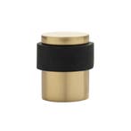 Deurstopper vloermontage 30x40mm messing gelakt - muurbes..., Doe-het-zelf en Bouw, Ophalen of Verzenden, Nieuw, Koper of Messing