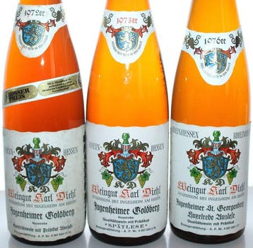1972 + 1973 + 1976 Huxelrebe Auslese + Spätlese -, Verzamelen, Wijnen, Nieuw