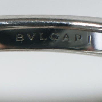 Sans prix de réserve - Bvlgari - Bague Platine - fedi, Nieuw